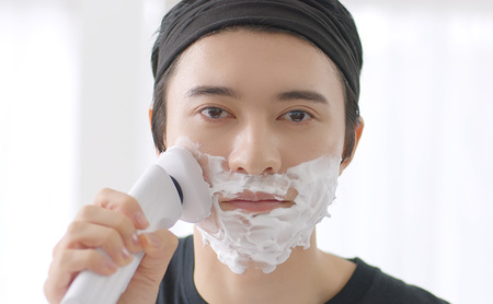 ヤーマン 温剃り シェーバー ホットシェイブ スキンプロ HOTSHAVE SkinPro YJEC1W YA-MAN スキンケア フェイシャル LED 電気シェーバー 髭剃り 電動髭剃り 美容家電 