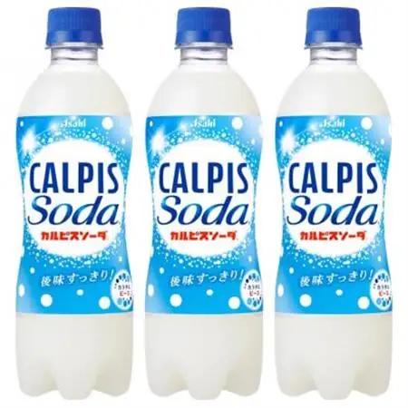 『カルピスソーダ』PET500ml　24本_飲料・ドリンク 炭酸飲料 ジュース _【1335992】
