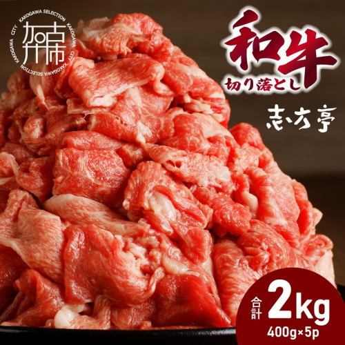 「和牛」切り落とし(400g×5パック)《 和牛 切り落とし 牛肉 小分け 肉 》【2602A00411】