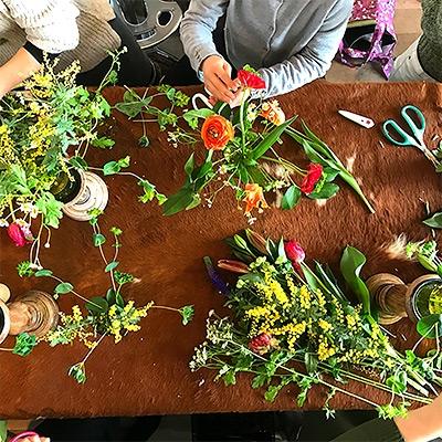 ふるさと納税 酒田市 動画で簡単、自宅でフラワーレッスン　「フローリストが教えるお花サロンレッスンキット」　ワンレッスン