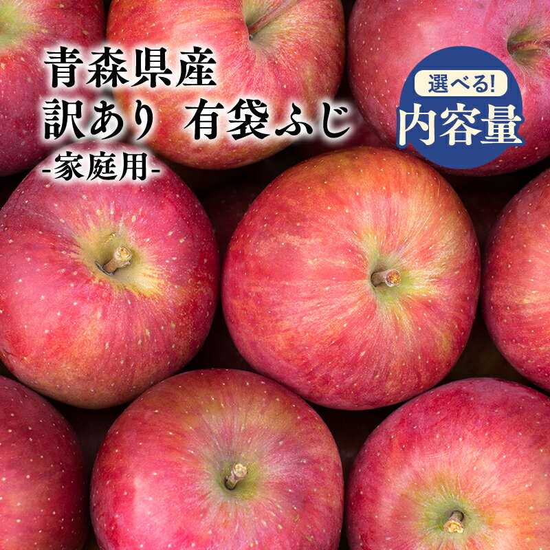 【ふるさと納税】≪内容量が選べる≫2025年4月〜6月発送! 訳あり 家庭用 有袋ふじ 約3kg 約5kg 約10kg【青森県 平川市 原田青果】りんご 青森 平川 訳あり 家庭用 4月 5月 6月 青森 青森県産 平川 りんご リンゴ 林檎 くだもの 果物 フルーツ レビューキャンペーン
