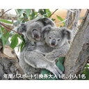 【ふるさと納税】 こども動物自然公園優待券 【年間パスポート引換券大人1名 小人1名】 動物園 年間パスポート 2名 送料無料 東松山 埼玉県