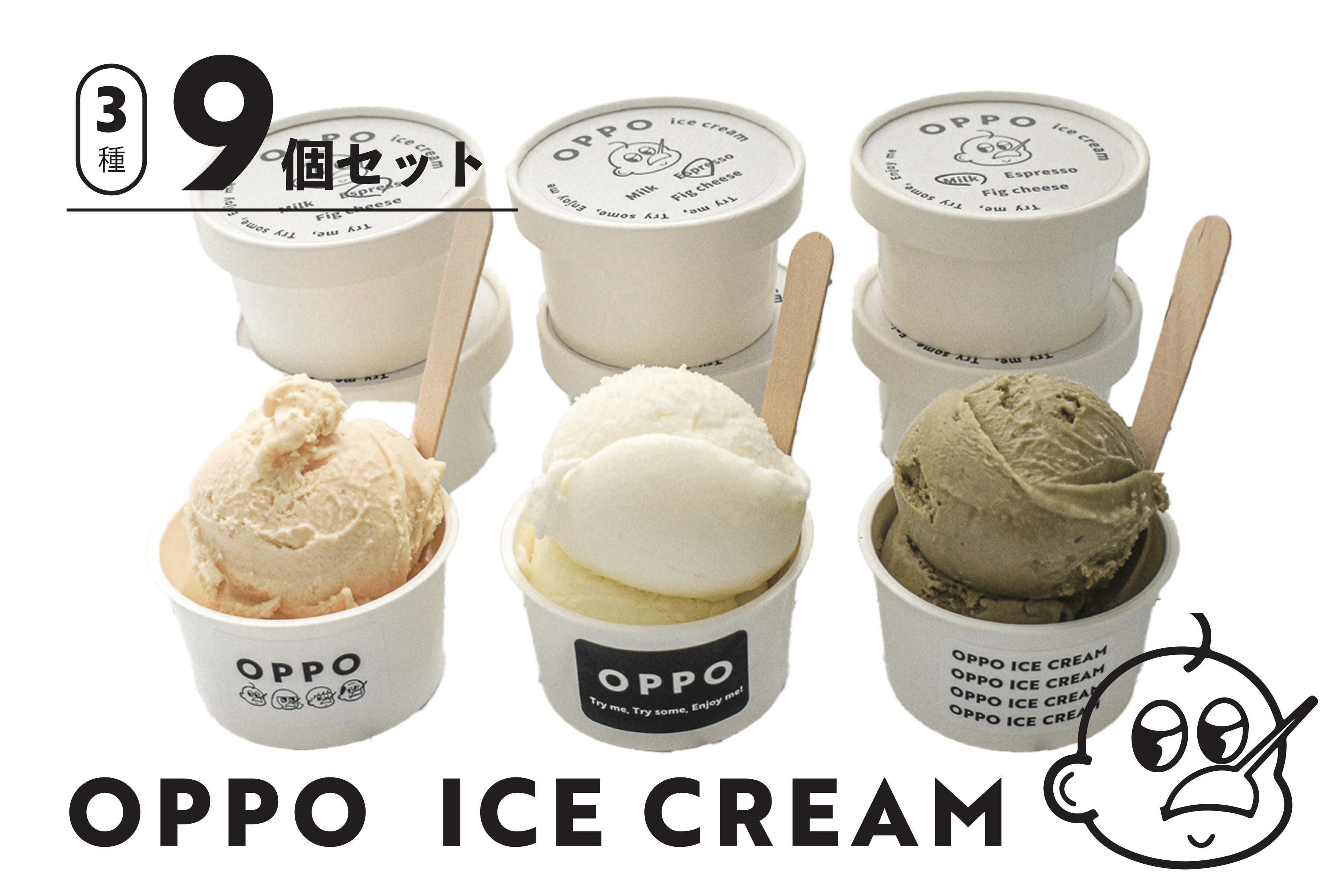 【ふるさと納税】 アイスクリーム 90ml×9カップ アイス スイーツ ミルクアイス ラクトアイス クリーム ミルク ラクト いちじく フルーツ チーズ エスプレッソ コーヒー おやつ お菓子 国産 茨城県産 97-B