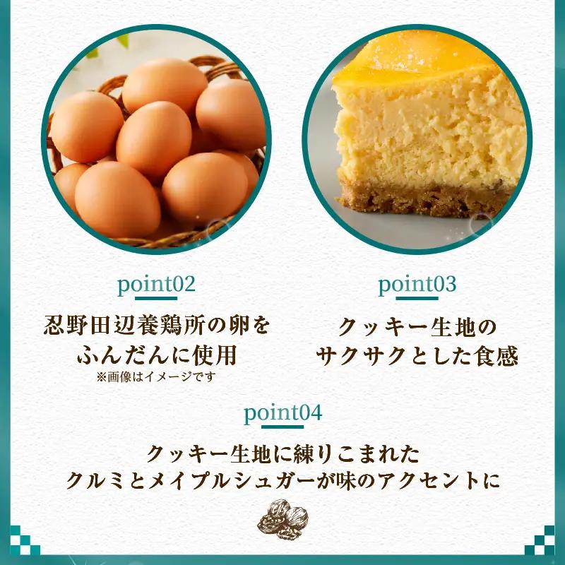 ＼2026年 先行予約！！／忍野村の濃厚ベイクドチーズケーキ《星形》