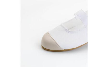 おしゃれな上履き シューズ 室内履き 上靴（ライトベージュ／18.5cm）