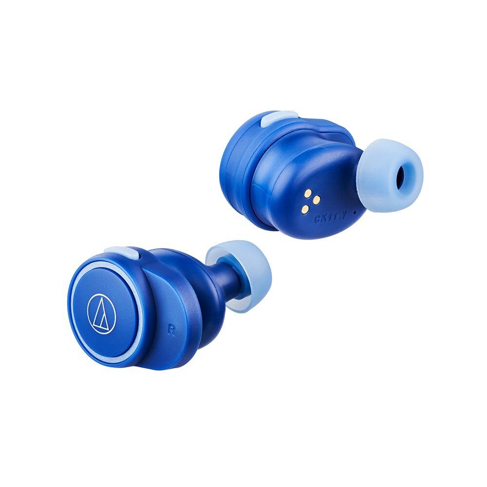 【ふるさと納税】オーディオテクニカ　完全ワイヤレスイヤホン ATH-CK1TW BL(ブルー)