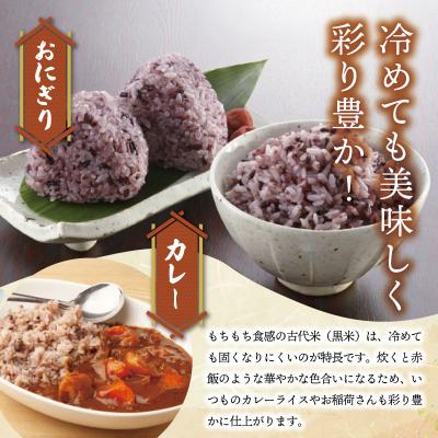 ふるさと納税 明和町 伊勢 斎宮 古代米 黒米 100g×3袋 合計300g　M1825 |  | 02