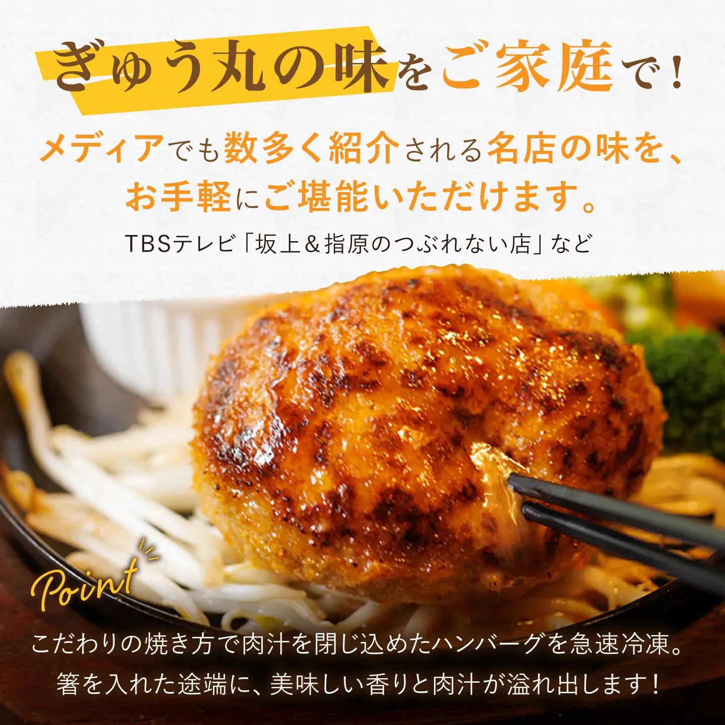 ハンバーグ 3種セット ぎゅう丸 ハンバーグ 計9個 NCQ001 