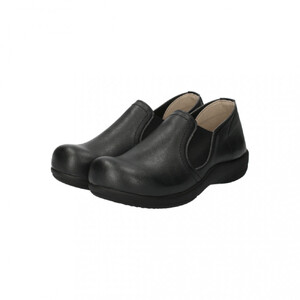 コンフォートスリッポン｜ブラック S(23.0cm) レディース スリッポン 幅広 甲高 外反母趾 ゆったり幅 大人気 靴