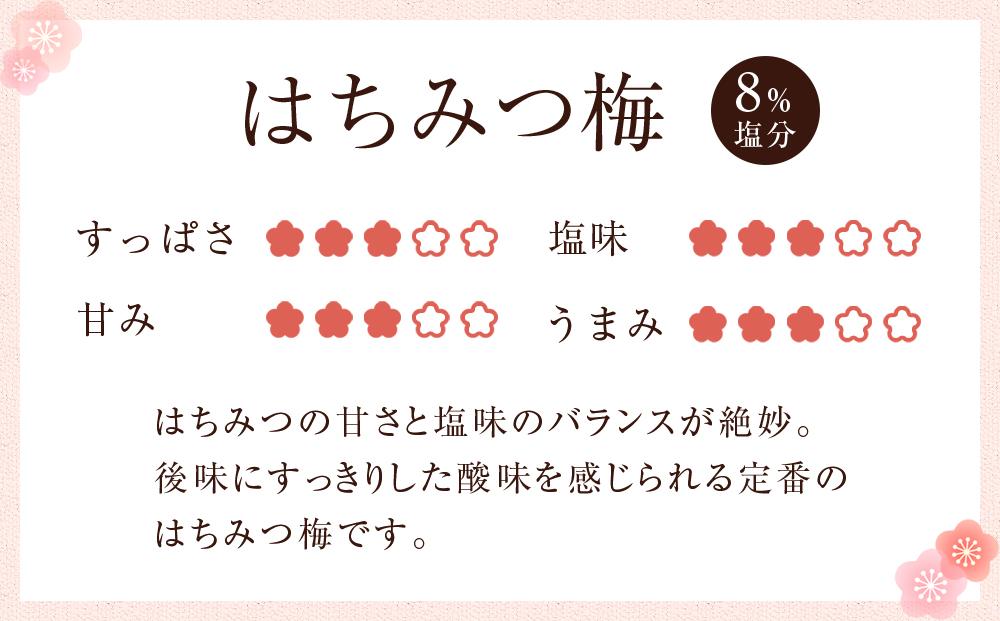 訳あり つぶれ梅干し はちみつ 700g 1パック 塩分 8％