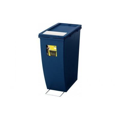 ふるさと納税 恵那市 スリムでシンプルなごみ箱　ダストボックス　2種セット　ネイビー |  | 02