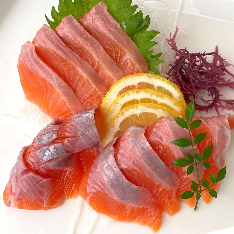＜山米鮮魚＞お刺身用琴浦町産サーモン4～5人前（360g）