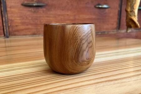 屋久杉　カップ（丸）＜島屋工房＞