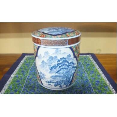 永遠の壷（骨壺・鳳凰山水）神田陶器店 骨つぼ 終活 こつつぼ 故人 供養 bp004