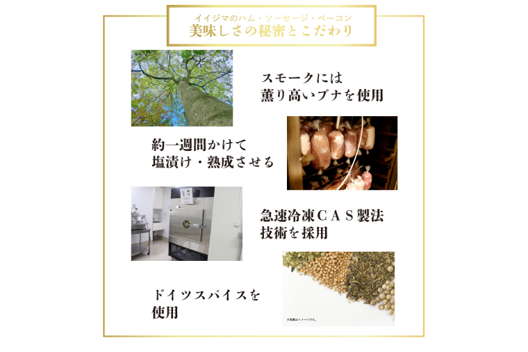 ハム ソーセージ 詰め合わせ IFFA金賞 老舗肉屋の手作りAセット ウインナー チョリソー ローズポーク ギフト対応 お取り寄せ グルメ 肉のイイジマ 茨城県 水戸市（DU-182）