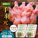 【ふるさと納税】【冷凍】 恵那どり 手羽元 小分け 50本セット (約2.5～3kg) 鶏肉 鳥肉 手羽元 冷凍 小分け 多治見市/トーノーデリカ [TEZ011]