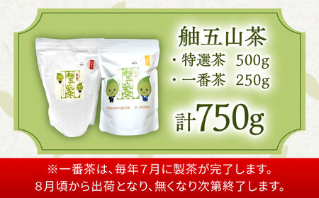 舳五山茶　特撰茶・一番茶セット 計750g / 茶 ちゃ お茶 おちゃ 緑茶 りょくちゃ 日本茶 茶葉 / 御嵩町 / 舳五山茶園委員会[AVAD002]