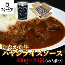 【ふるさと納税】むなかた牛ハヤシライスソース 24缶(48人前分)【すすき牧場】_HA1268　送料無料福岡県 宗像市 からだにやさしい 美味しい 柔らかい 歯切れのよい食感 旨味 常温 2年