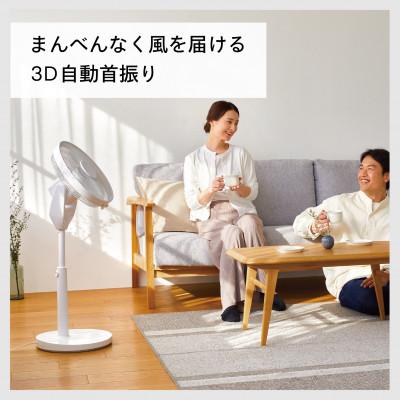 ふるさと納税 燕市 ツインバード　サーキュレーション扇風機3D(EF-E951W)　静かな扇風機 |  | 02
