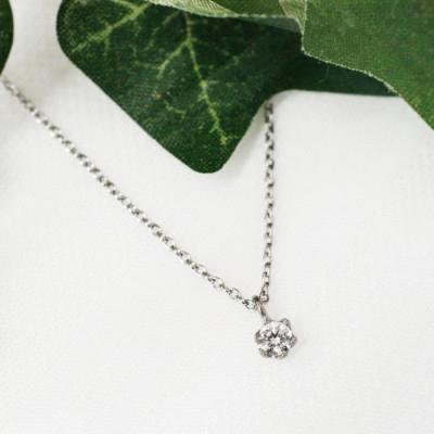 ふるさと納税 弥彦村 純チタンキュービックジルコニアの一粒石ペンダント ネックレス 変色しにくい ギフト 新潟県 弥彦村 |  | 01