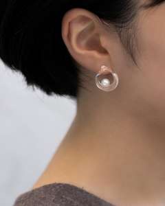 HARIO ピアス フープパール K10［HAPR-HP-P-K10 ］ ｜アクセサリー HARIO ハリオ_FM57