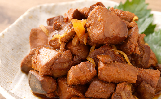 徳之島 二味角煮 3袋 （70g×3） 計210g 角煮 甘辛 かつお 鰹 シビ マグロ 魚 おつまみ 惣菜 九州 鹿児島県 天城町