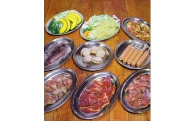 BC006【21世紀の森と広場】バーベキュー腹八分目コース（5名様分）