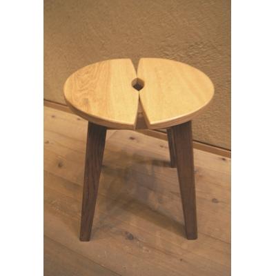 ふるさと納税 和気町 楢の丸スツール(CSHR)　WW-2 |  | 01