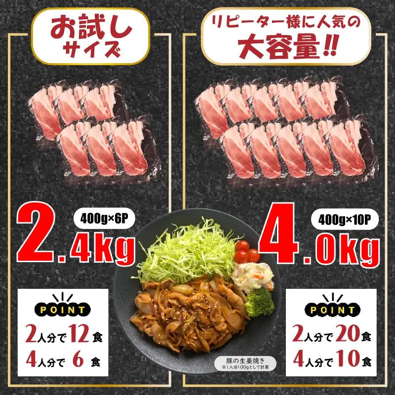 豚肉 切り落とし 2.4kg 国産 豚肉 訳あり KSD