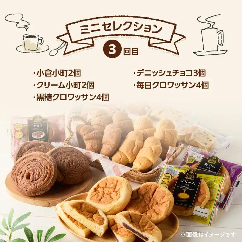 【3ヶ月パンの定期便】【賞味期限60日間】コモパン 人気の3セット定期便（計59個）／災害用 備蓄 保存食 非常食 防災 ロングライフパン 買い置き 朝食 おやつ [014K09-T]