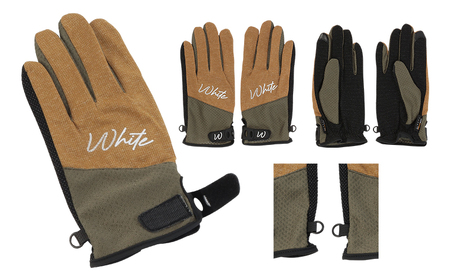 東かがわ市からお届けする【アウトドア・メンズ手袋】White-SS03 ネイビー