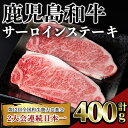 【ふるさと納税】鹿児島和牛サーロインステーキ(計400g・2枚) 鹿児島 和牛 牛肉 肉 サーロイン ステーキ サーロインステーキ 冷凍 国産【居食肉】