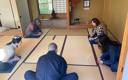 No.586 秩父札所1番　心を癒やす坐禅体験【1～2名様】