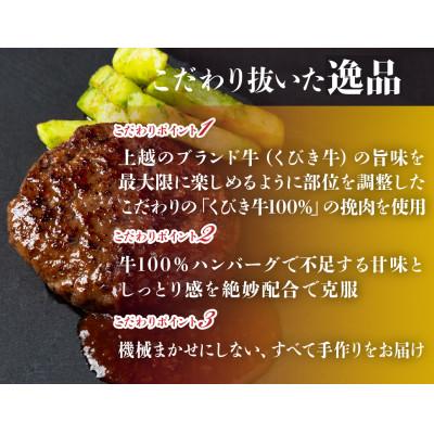 ふるさと納税 上越市 新潟県上越市 くびき牛100%ハンバーグ5個+岩の原赤ワインソース+ブルギニョンバター |  | 01