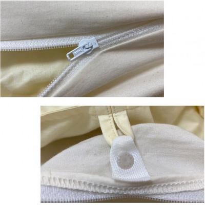 ふるさと納税 和泉市 【ダブル】和泉木綿ピュアコットン掛ふとんカバー(190×210cm)　キナリ　PUC-W |  | 02