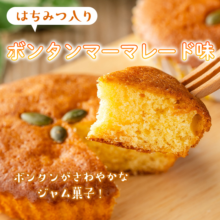 isa413 ＜数量限定＞ジャム菓子2種(ボンタン味8個、かぼちゃ味8個・計16個)【薩摩美食倶楽部】