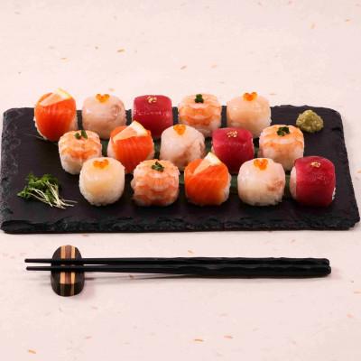 ふるさと納税 見附市 【冷凍】海鮮手まり寿司15貫　2パック |  | 01