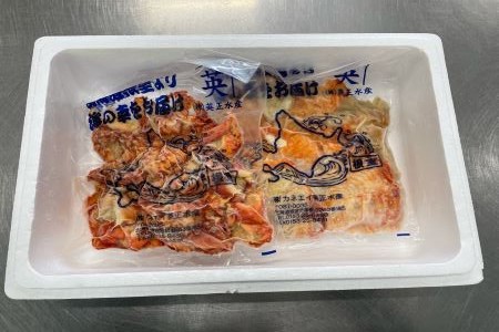 タラバ蟹ふんどし500g×1P、花咲蟹ふんどし500g×1P A-27022