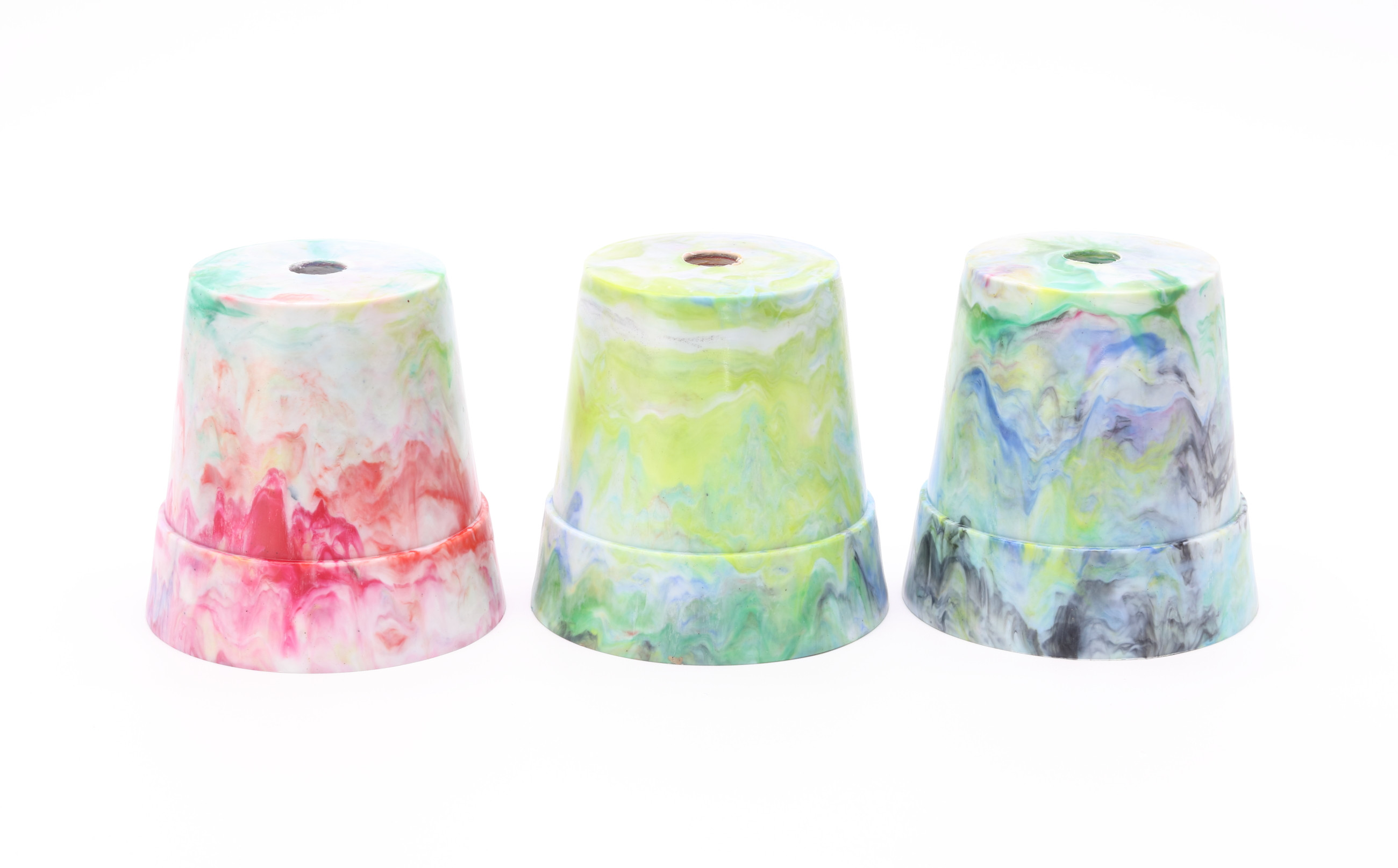 Precious Plastic Plant Pot 植木鉢(大)3個セット