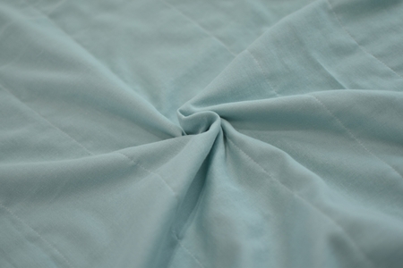 和晒し6重合わせ　ガーゼケット　大判_グリーン【G0664】