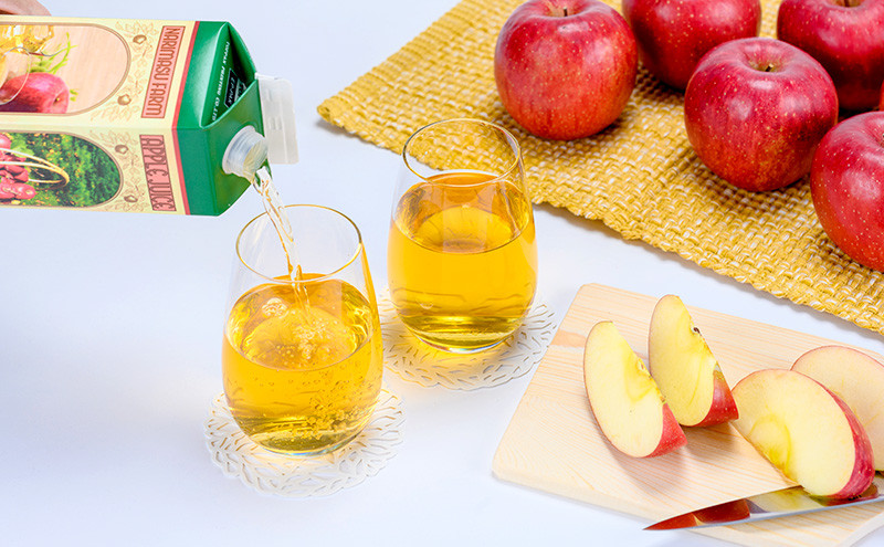 成増農園 信州育ちのりんごストレートジュース　1,000ml×12本 |  ジュース りんご アップルジュース 林檎 アップル 果汁 100% 人気 おすすめ ストレートジュース  飲料 ドリンク 飲