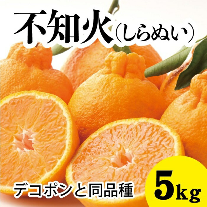 【ふるさと納税】しらぬい約5kg 不知火 広島 三原 佐木島 鷺島みかんじま デコポン デコちゃん フルーツ 蜜柑 柑橘 果物 みかん ミカン 産地直送 お取り寄せ 017027