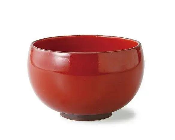【波佐見焼】φ１2.５ｃｍ小ぶり丼・汁碗5個組 赤巻　【西海陶器】 5 85603｜波佐見焼 陶器