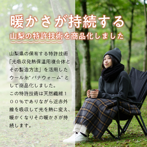 光吸収発熱ウール「ウォームファーム　ソックス」レッド アウトドア 日用品 ファッション 雑貨 バナウォーム 天然繊維