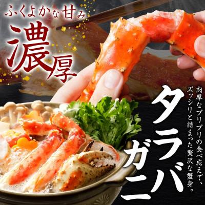 ふるさと納税 弟子屈町 【北海道】訳あり ボイル タラバガニ足 1.5kg 数量限定 蟹ハサミ・ガイド付 2479 |  | 01