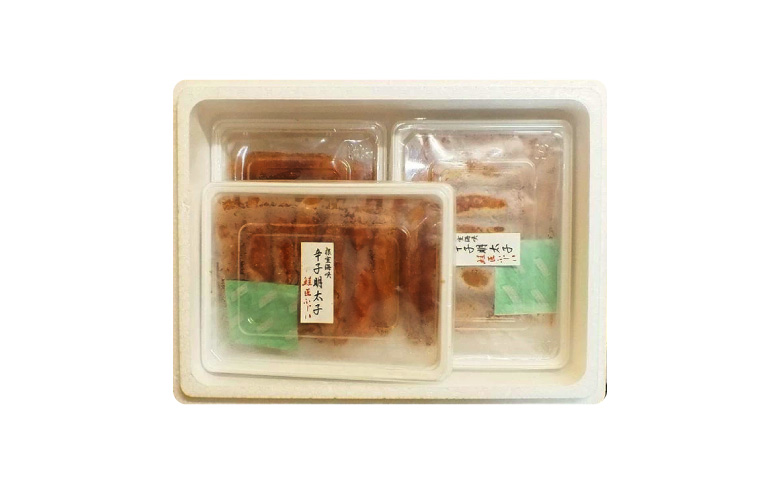 【北海道根室産】<鮭匠ふじい>熟成辛子明太子400g×3P C-42006