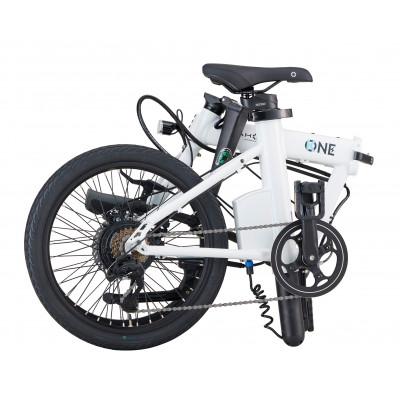 ふるさと納税 四日市市 電動アシストオリタタミ自転車　DAHON International K-ONE U.White |  | 01
