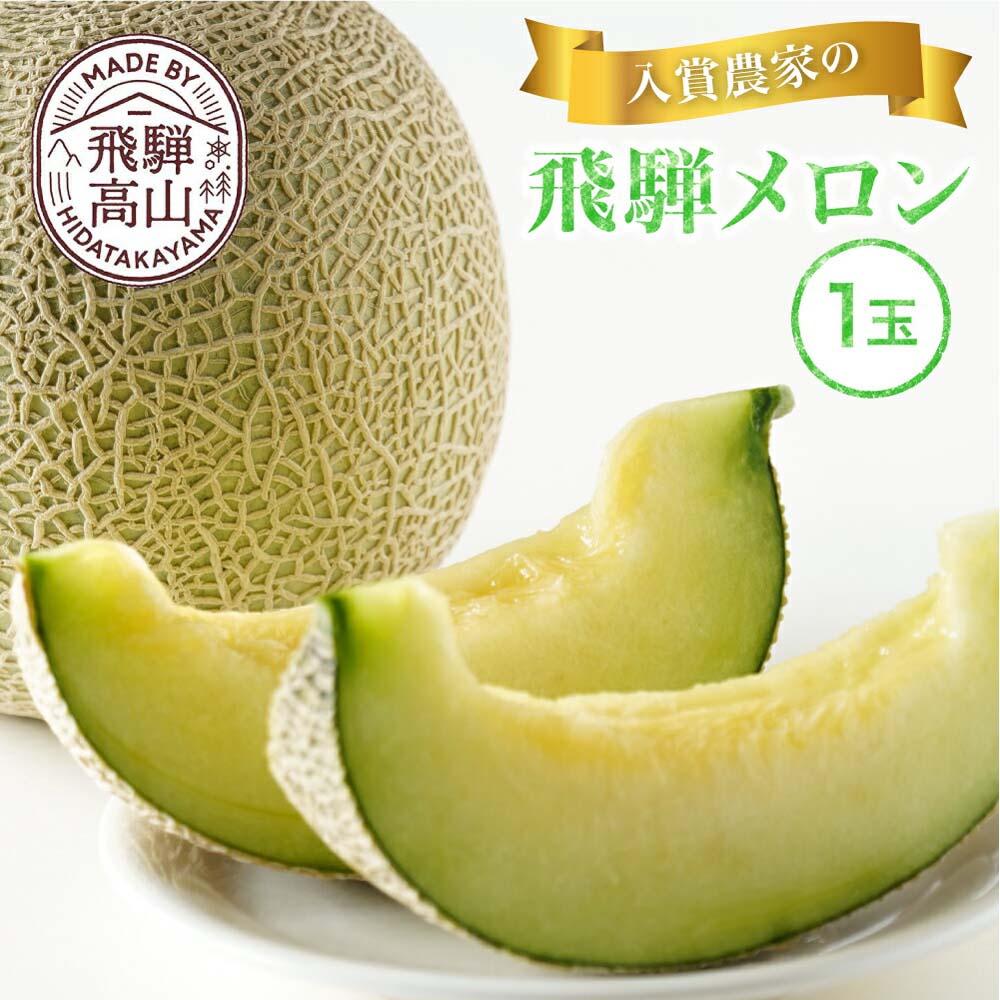 【ふるさと納税】【数量限定】2026年先行予約 厳選！入賞飛騨メロン1玉 ≪8月頃より順次発送≫ | 飛騨高山産 めろん 上位入賞メロン 果物 くだもの フルーツ 期間限定 数量限定 飛騨高山 宿儺さま KA011