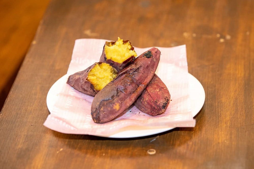 オススメの食べ方は焼き芋！