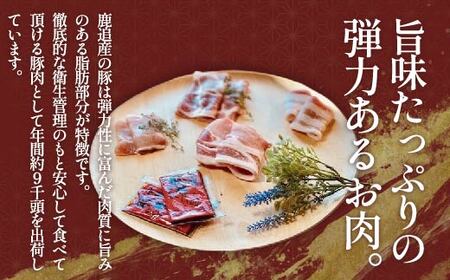 鹿追豚豚丼セット（鹿追豚Dセット） 400g×4 SKA009